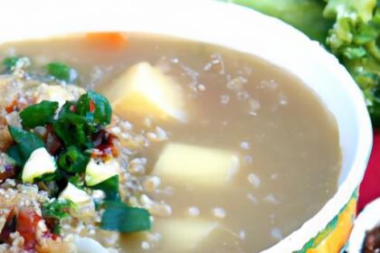 Hearty Vegetable Soup with Quinoa: Nutritious & Delicious