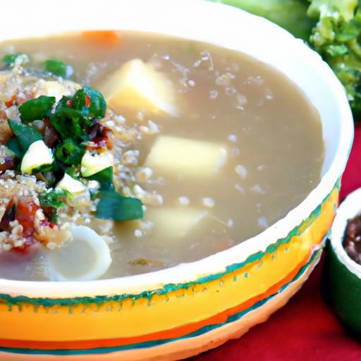 Hearty Vegetable Soup with Quinoa: Nutritious & Delicious