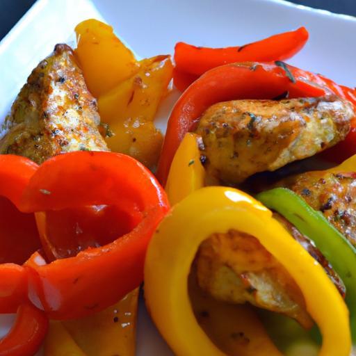 Quick & Colorful: Easy Chicken and Bell Pepper Skillet