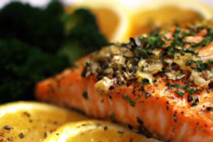 Zesty Baked Lemon Herb Salmon: A Fresh, Flavorful Delight