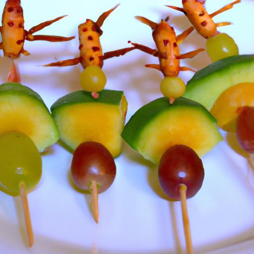 Caterpillar Grape Skewers: A Fun and Fresh Snack Idea
