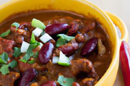 Hearty Beef and Bean Chili: A Flavor-Packed Classic Recipe