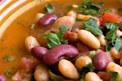 Hearty Bean Stew: A Comforting Bowl of Wholesome Flavor