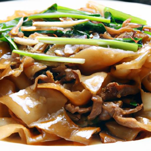 Savoring Beef Chow Fun: A Flavorful Cantonese Classic Unveiled