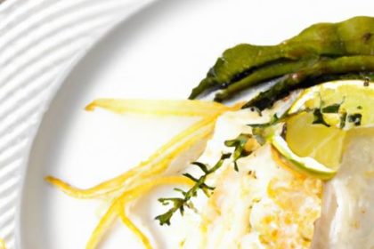 Zesty Lemon Herb Roasted Cod: A Flavorful Seafood Delight