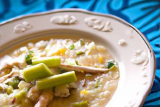 Comfort in a Bowl: Creamy Chicken and Rice Soup Recipe