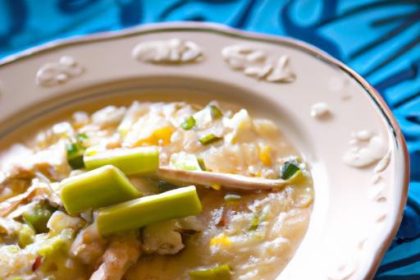Comfort in a Bowl: Creamy Chicken and Rice Soup Recipe