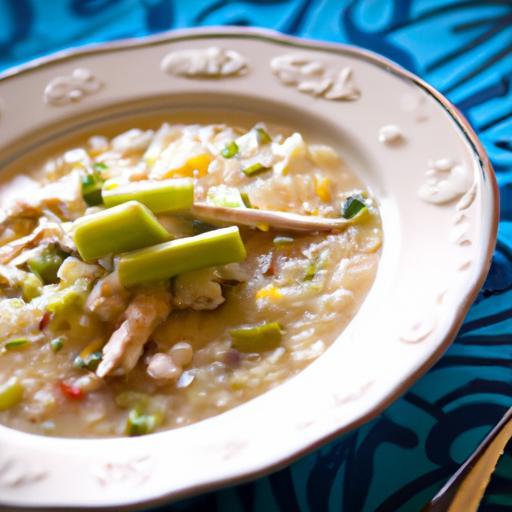 Comfort in a Bowl: Creamy Chicken and Rice Soup Recipe