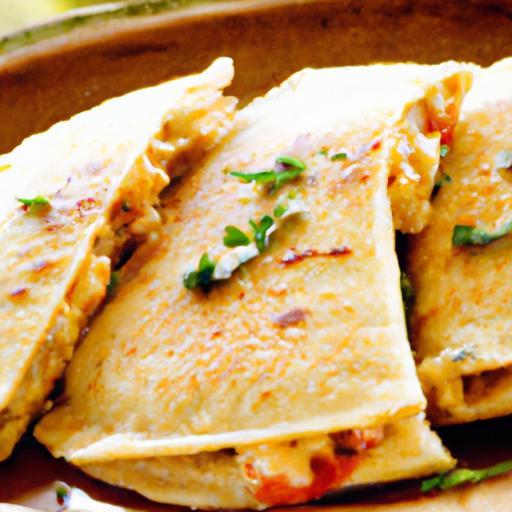 Bite-Sized Bliss: Mini Chicken & Cheese Quesadilla Delights