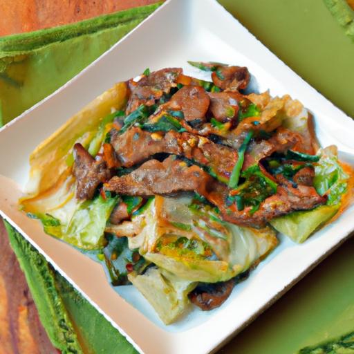 Savor the Flavors: Beef and⁢ Cabbage Stir Fry Delight