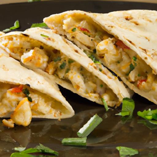 Bite-Sized Bliss: Mini Chicken & Cheese Quesadilla Delights