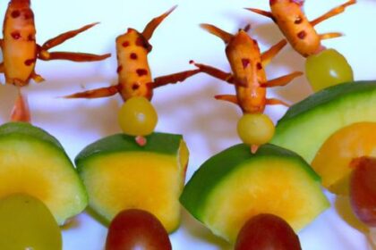 Caterpillar Grape Skewers: A Fun and Fresh Snack Idea