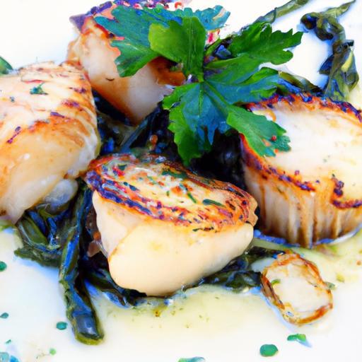 Elevate Your Dinner: Pan-Seared Scallops with Garlic & Herbs