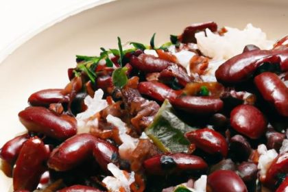 Hearty Vegetarian Red Beans and Rice: A Flavorful Delight