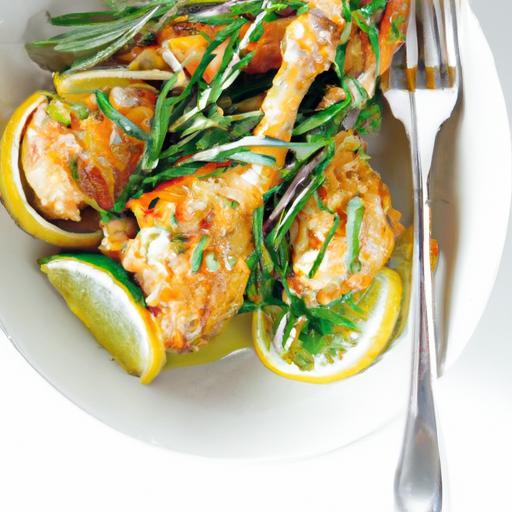 Zesty Sheet Pan Lemon Rosemary Chicken: Easy Flavorful Feast