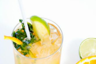 Zesty Twist: Refresh with Spicy Mango-Lime Agua Fresca