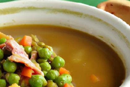 Hearty Split Pea Soup with Smoky Turkey: A Comfort Classic