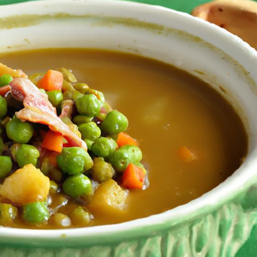 Hearty Split Pea Soup with Smoky Turkey: A Comfort Classic