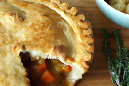 Cozy Up with This Flavorful Vegan Chicken Pot Pie Recipe