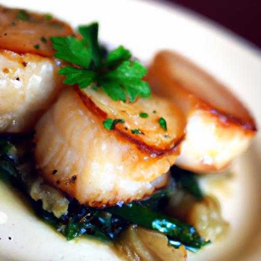 Elevate Your⁢ Dinner: Pan-Seared Scallops with Garlic & Herbs