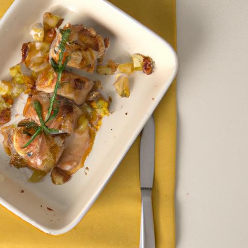 Zesty Sheet Pan Lemon Rosemary Chicken: Easy Flavorful feast