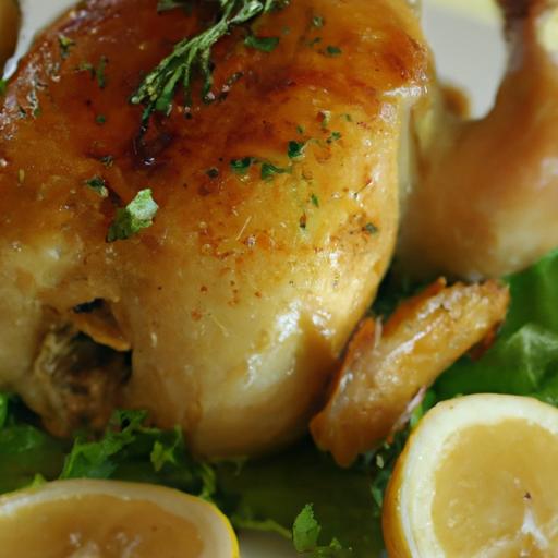 Zesty Lemon Roasted Chicken: A Flavorful Recipe guide