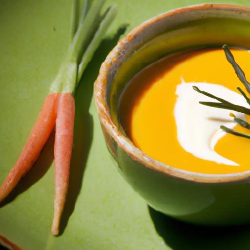 Zesty Carrot and Ginger⁢ Soup: A Comfort in Every Spoonful