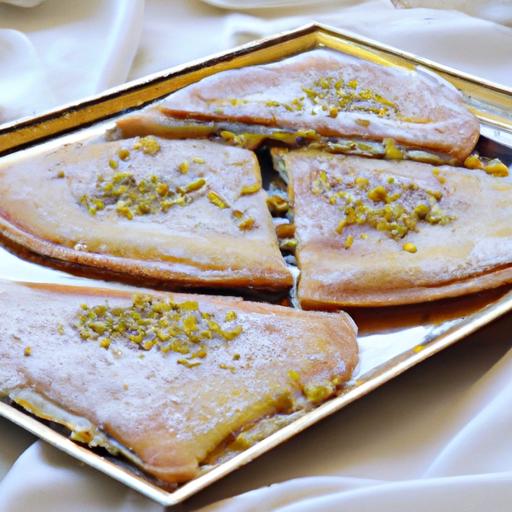 Qatayef with Nuts: A Sweet Crunchy Middle Eastern Delight