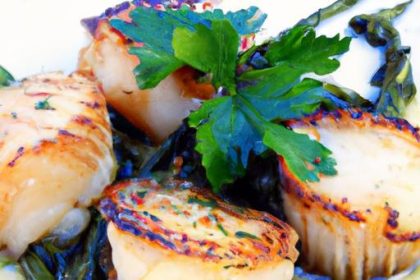 Elevate Your Dinner: Pan-Seared Scallops with Garlic & Herbs