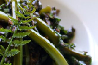 Savor Spring’s Delight: A Guide to Sautéed Fiddlehead Ferns