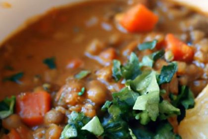 Hearty Southwest Lentil Soup: Flavor Meets Wholesome Comfort