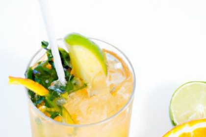 Zesty Twist: Refresh with Spicy Mango-Lime Agua Fresca